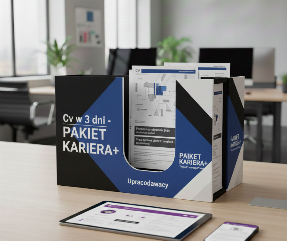 Twoje CV w 3 dni - PAKIET KARIERA+