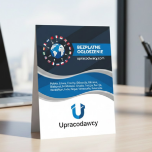 Bezpłatne ogłoszenie oferty pracy.